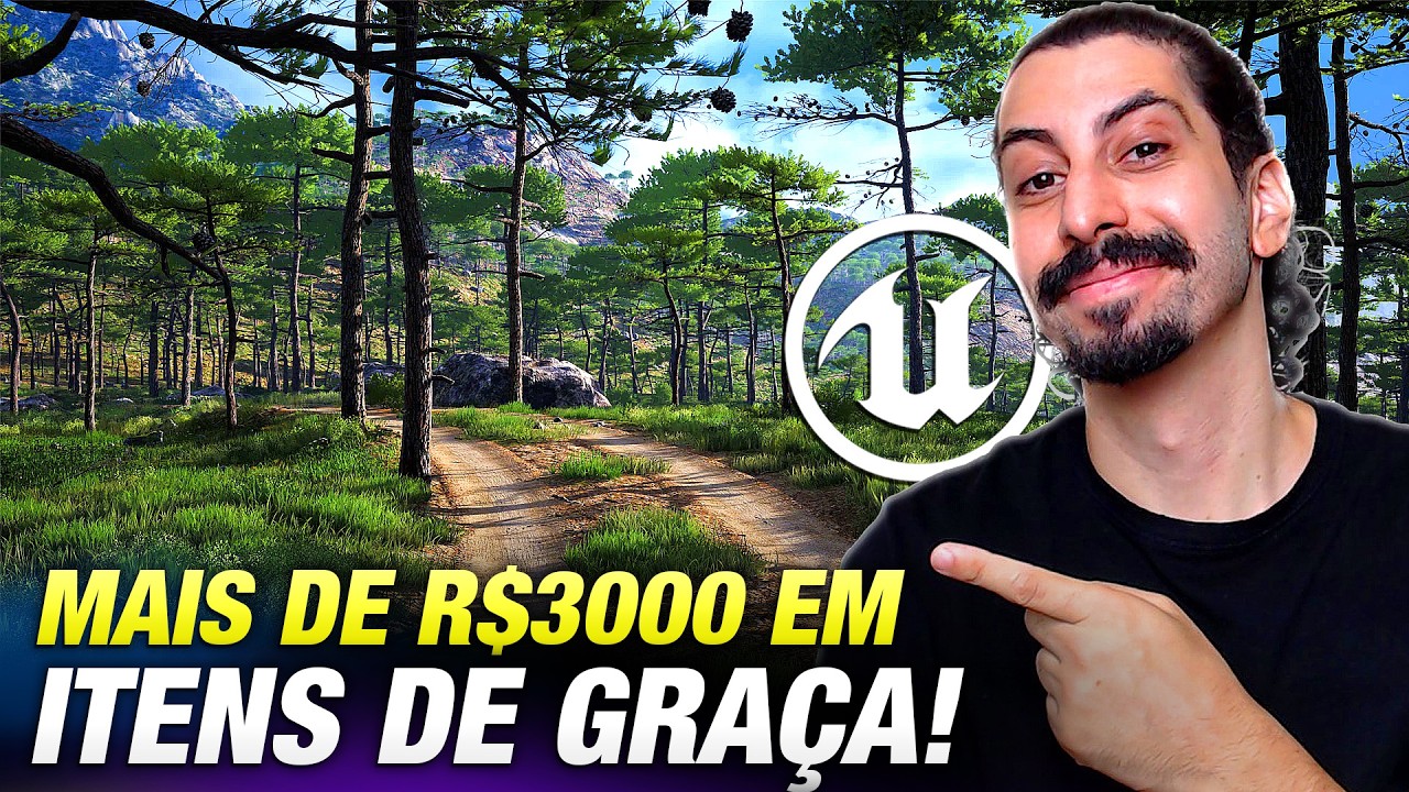 Itens grátis INCRÍVEIS para criar jogos com UNREAL ENGINE 5 - Julho ...