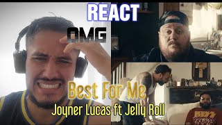 REACT - Joyner Lucas ft. Jelly Roll - "Best For Me" Official Music Video (Not Now I'm Busy)