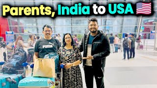 Traveling India to USA with my in-laws! First time USA Travel