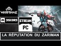 Warframe fr  zariman reputation mises a prix