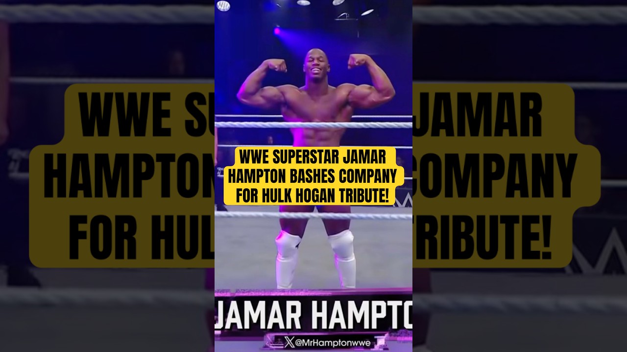 WWE SUPERSTAR JAMAR HAMPTON BASHES COMPANY FOR HULK HOGAN TRIBUTE!
