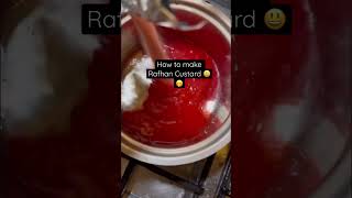 How to make Rafhan Custard jaldi jaldi ?  youtubeshorts ytshort youtube