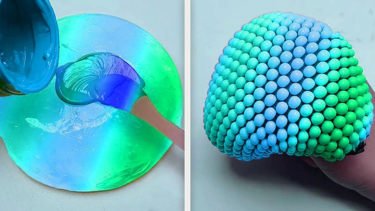 Relaxing Slime Compilation ASMR | Oddly Satisfying Video #35 - YouTube