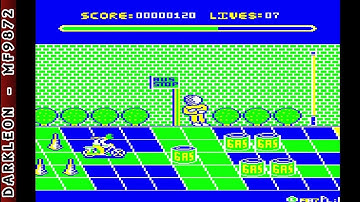 BBC Micro - Despatch Rider © 1987 Audiogenic - Gameplay