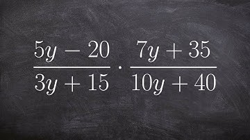 Math tutorial for multiplying two rational expressions