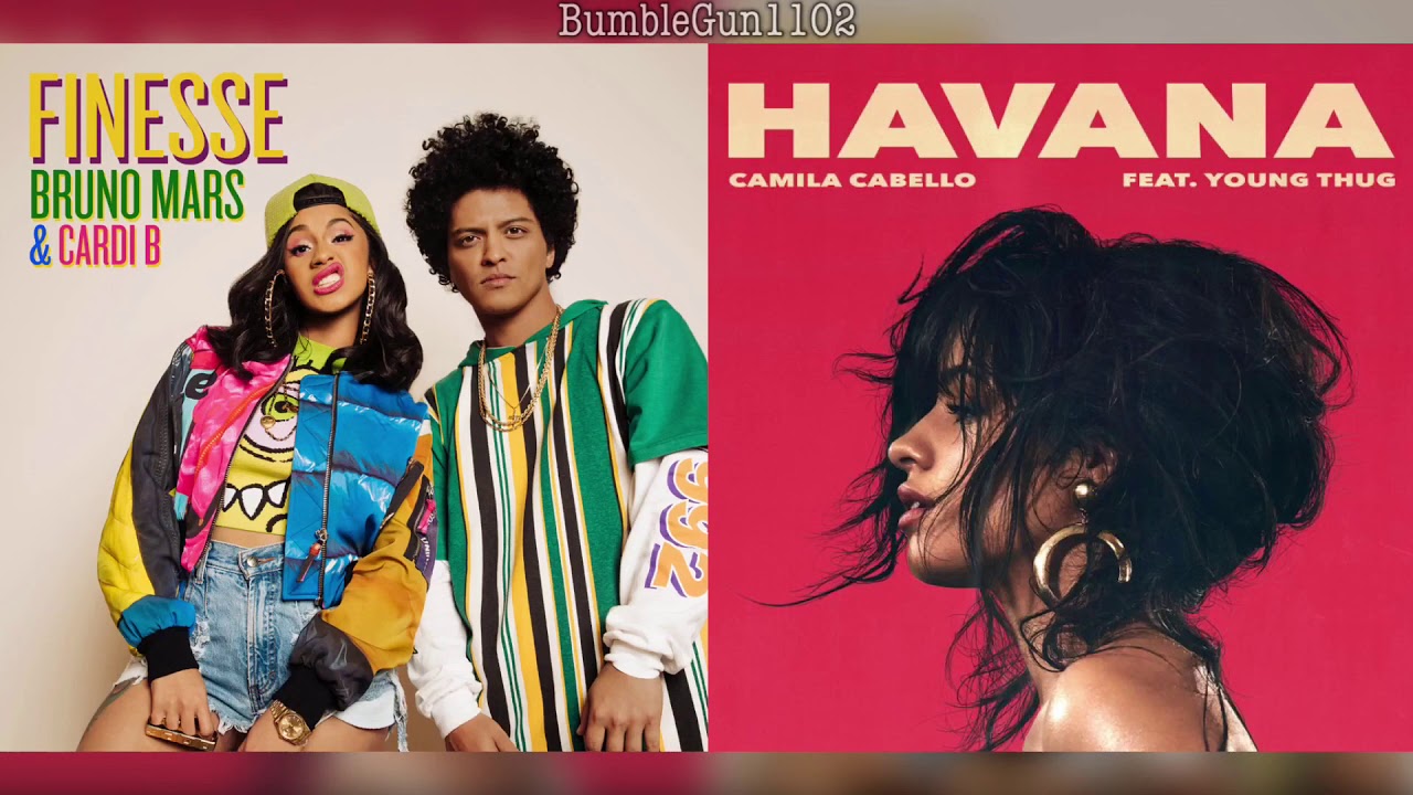 Bruno Mars & Cardi B, Camila Cabello ft. Young Thug - Finesse X Havana  (MASHUP) 