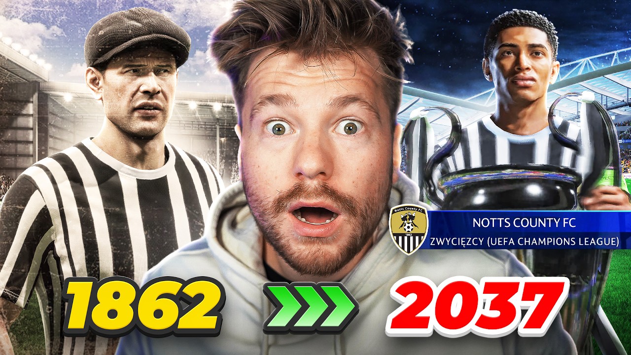 WYGRAŁEM LIGĘ MISTRZÓW NAJSTARSZYM KLUBEM w FC 24!