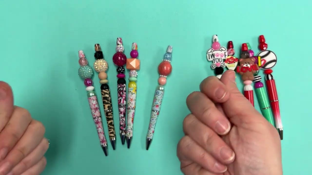 10 New Beadable Pen Kits!