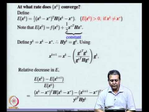 Mod-06 Lec-13 Steepest Descent Method 