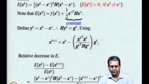 Mod-06 Lec-13 Steepest Descent Method