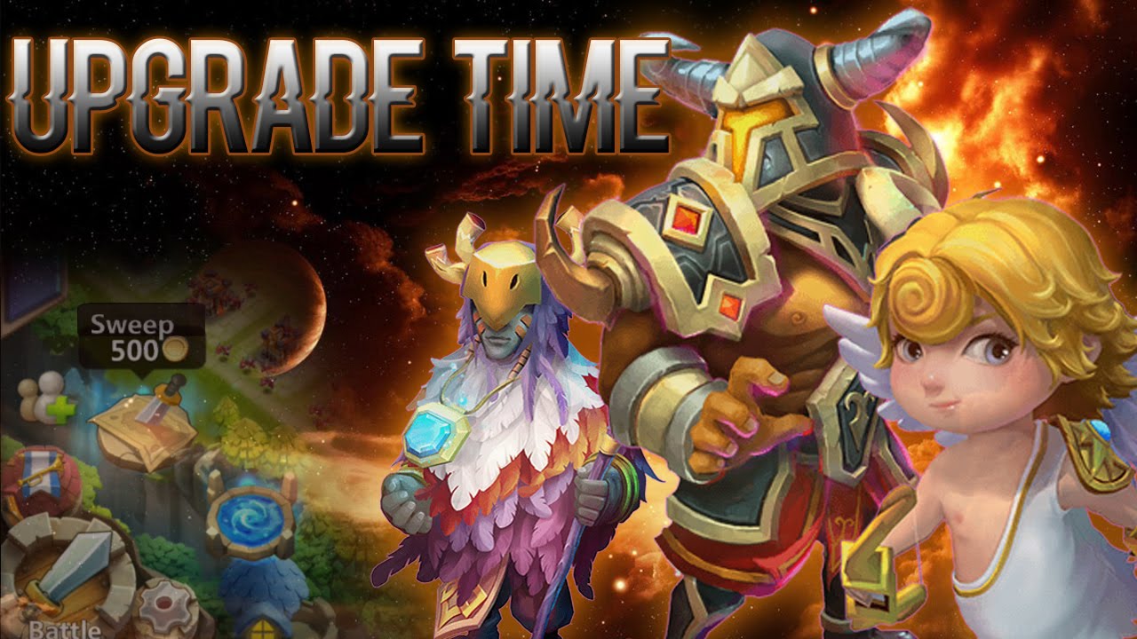 Castle Clash: Raid Sweeping | Finally... 5 Million Gold! Time to Upgrade