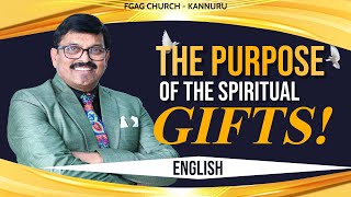 Download Lagu The Purpose of the Spiritual Gifts || English || Rev. Paul Thangiah || FGAG CHURCH MP3