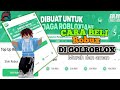 Cara Top Up Robux di Golroblox