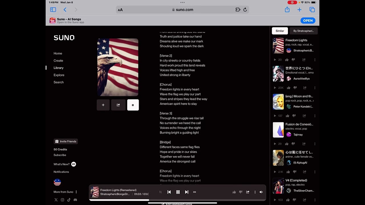 Freedom Lights Official Music Video