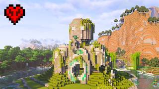 How I Built an Iron Giant Inspired IRON FARM in HARDCORE Minecraft + Tutorial