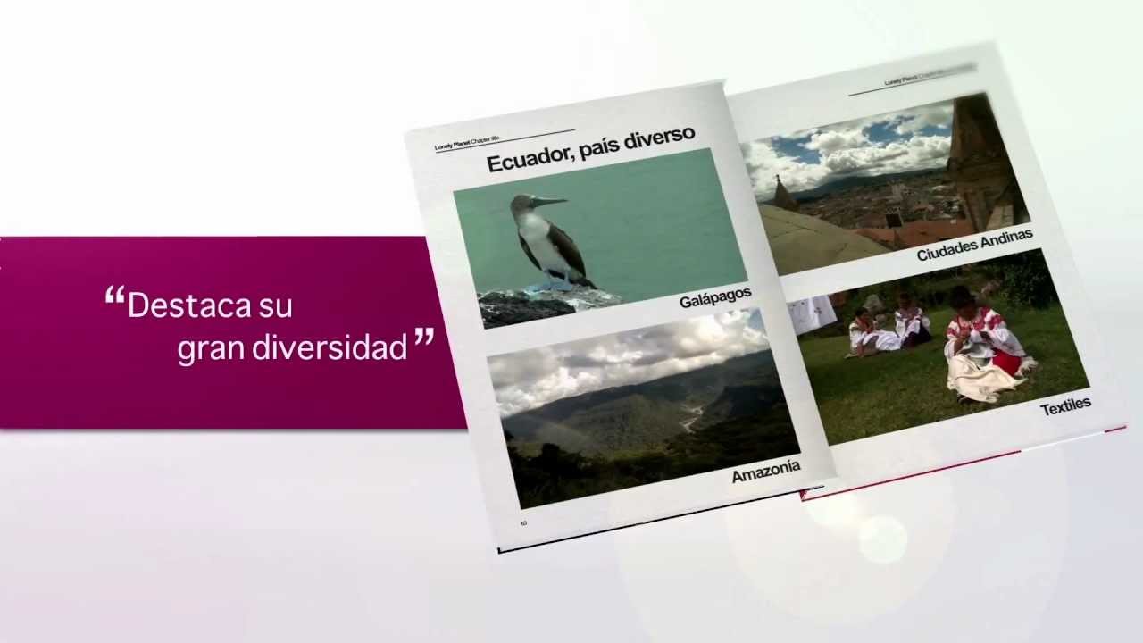 Lonely Planet Ecuador amanpulo