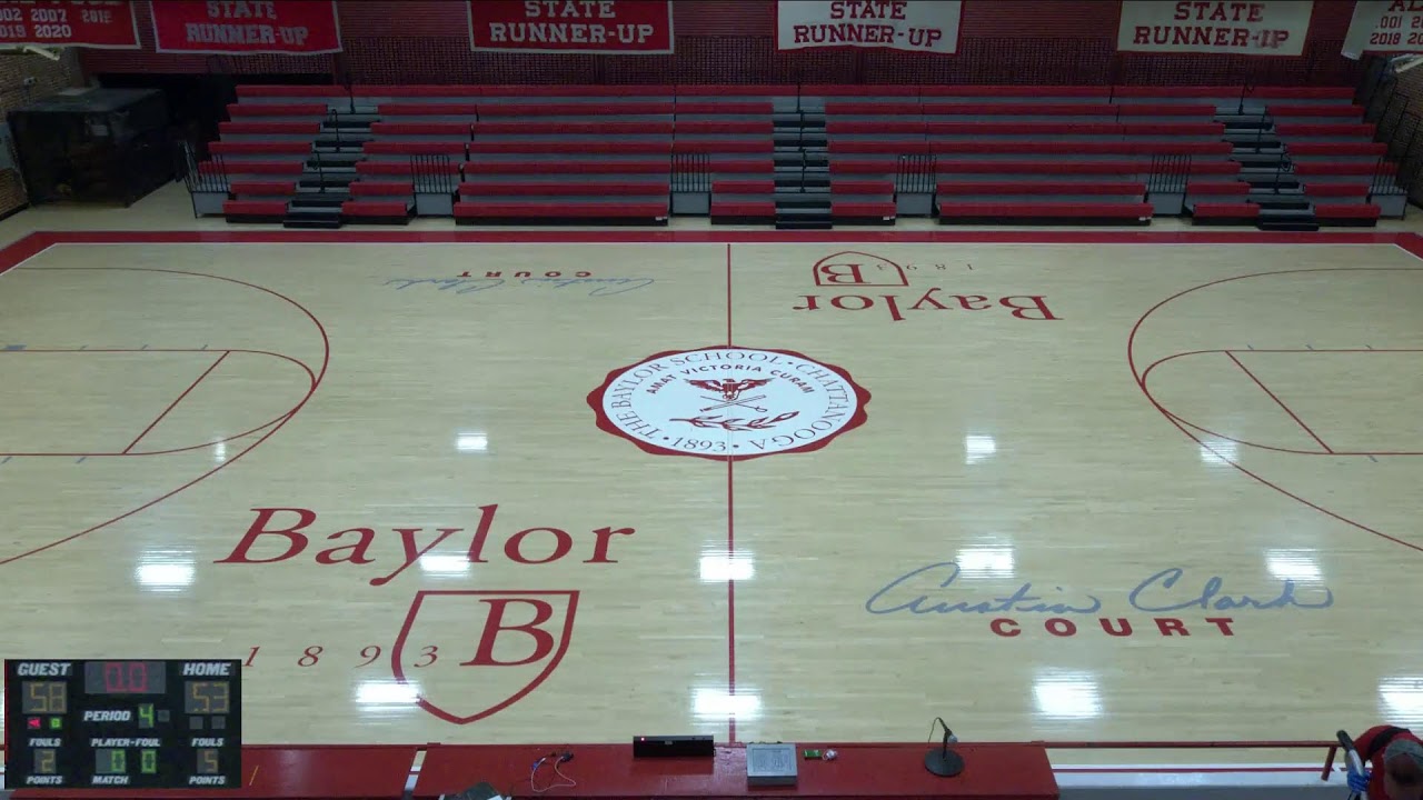 Baylor School vs McCallie School Mens Varsity Basketball