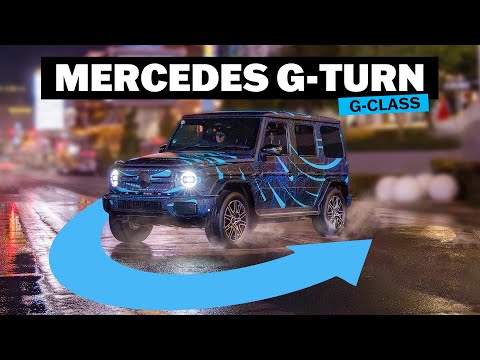 2025 Mercedes G-Class Electric G-Turn