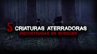 5 Criaturas Aterradoras Encontradas en Bosques