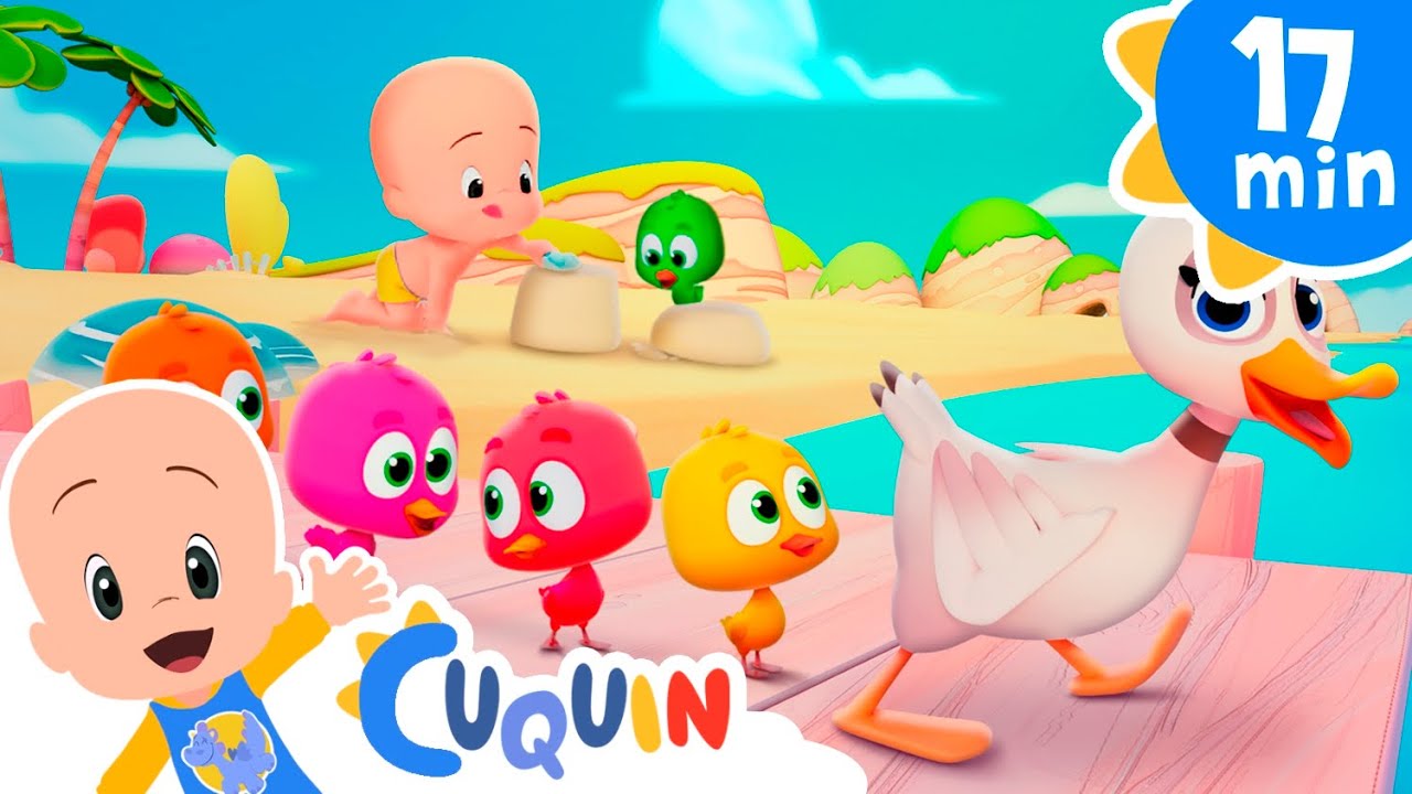Cinco patitos y mamá pata | Cuquín - canciones y episodios