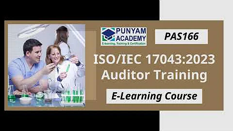 ISO IEC 17043:2023 Auditor Training Animation