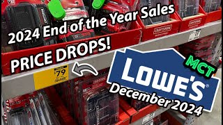 END OF THE YEAR Tool Sales at LOWES!