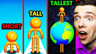 Upgrading SHORTEST To TALLEST MAN