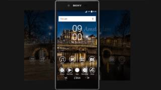Xperia™Theme | 24 cities -change images every hour