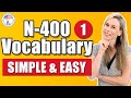 N 400 words and definitions you must know | SIMPLE AND EASY TO REMEMBER Part 1