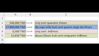 Convertir des chiffres en lettres pour les montants en dinars tunisiens 🇹🇳💵