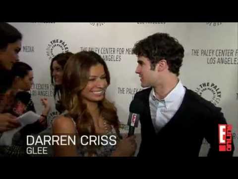 Chris And Darren Talk About Their Kiss On Glee - Youtube