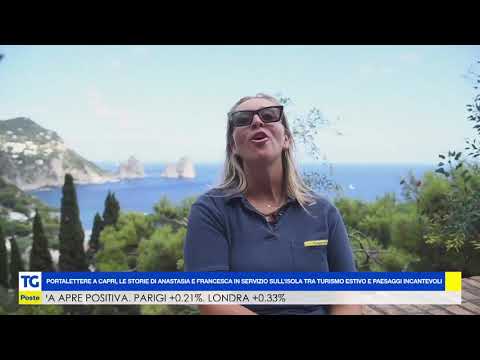 Una giornata di lavoro con Francesca e Anastasia, postine di Capri