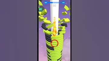 Level - 184 Stack Ball 🏀 #stackball #level #gaming #goingballs #shorts #gaming  #youtubeshorts