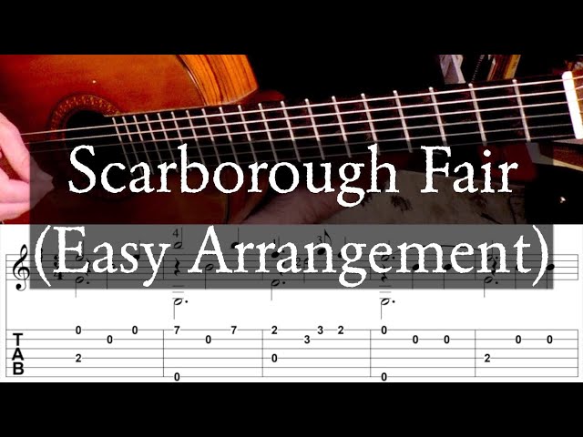 Scarborough Fair Tab by Simon and Garfunkel