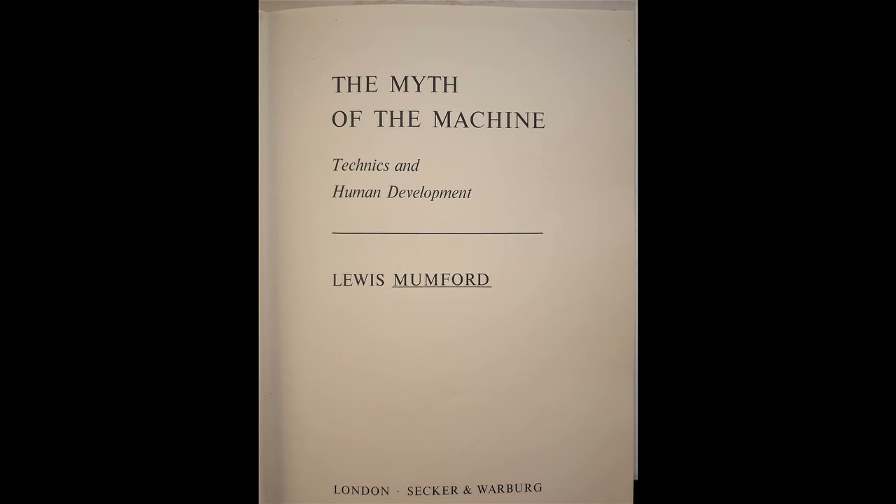 Myth of the Machine Revolution