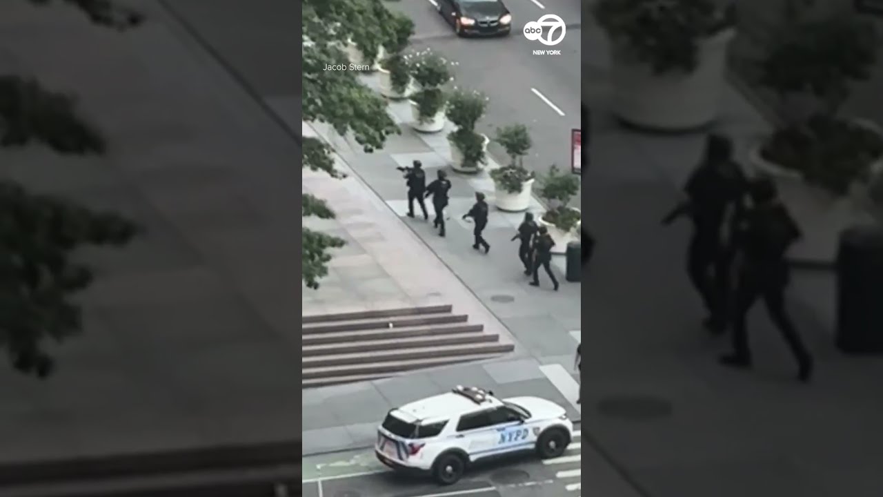 Video Shows Moments As Police Respond To Deadly Shooting At 345 Park Avenue In Midtown Manhattan
