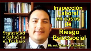 Inspección Laboral en casos de Riesgo Psicosocial, por Ricardo Enrique Pajuelo Bustamante