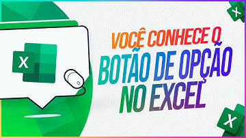BOTÃO DE OPÇÃO NO EXCEL | #shorts