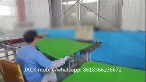 Edge and Corner Sealing Machine for PP hollow sheet layer pad