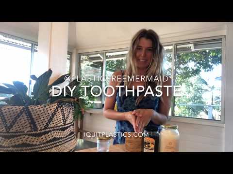 DIY Plastic-free toothpaste | Plastic-Free Mermaid