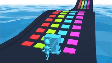 Stack Colors 🎈🌈🔥 Very Satisfying And Relaxing ASMR Sounds Gameplay