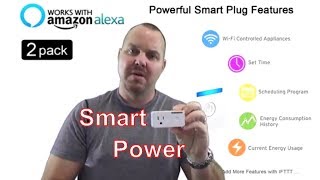 Review of Smart Plug Wifi Switch Outlet Mini with Energy Monitoring from Tonbux