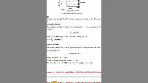 FAILURE MODES OF TENSION MEMBERS