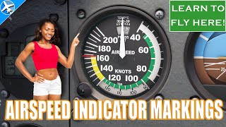 Airspeed Indicator Markings | Finding True Airspeed