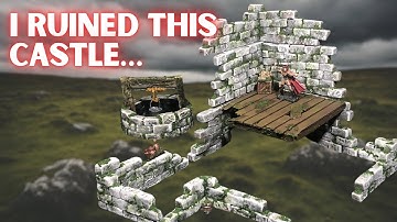 Modular Castle Ruins Scatter Terrain