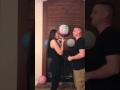 Army soldier and his wife's baby gender reveal!