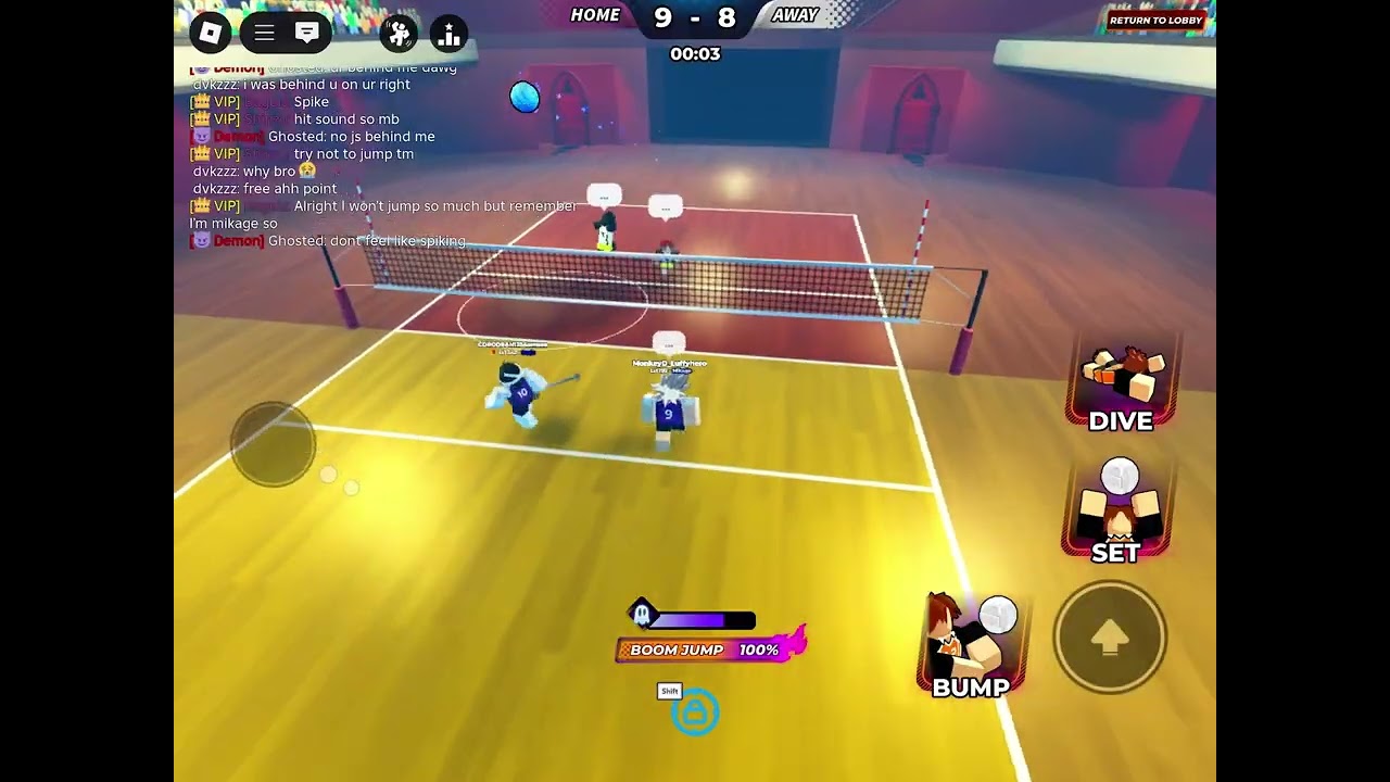 Destroying this toxic bum with an ego in volleyball legends!