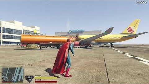 SUPERMAN Mod (Ultimate V2 Free) | Part-2 | GTA V Gameplay Demo