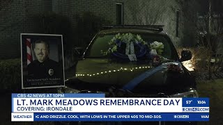 City of Irondale remembers police officer 1 year after his death