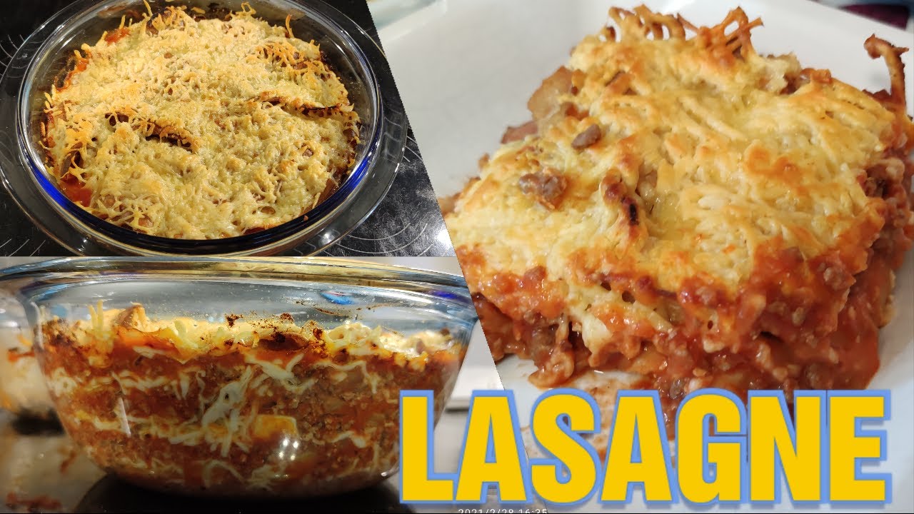 DIY - Lasagne mit selbstgemachten Nudelplatten 